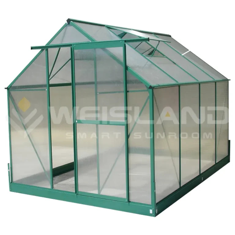 Walk in Greenhouse With Shelves_01_800x800