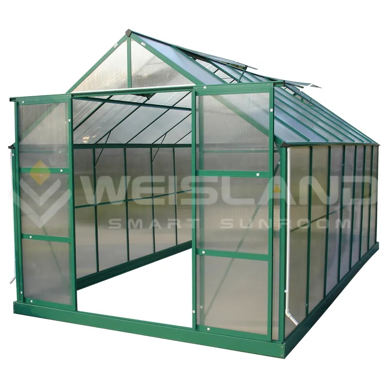 WeislandSunroom® Walk in Greenhouse With Shelves​ - Image 2