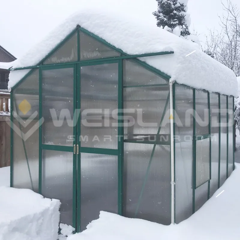 WeislandSunroom® Walk in Greenhouse With Shelves​ - Image 3